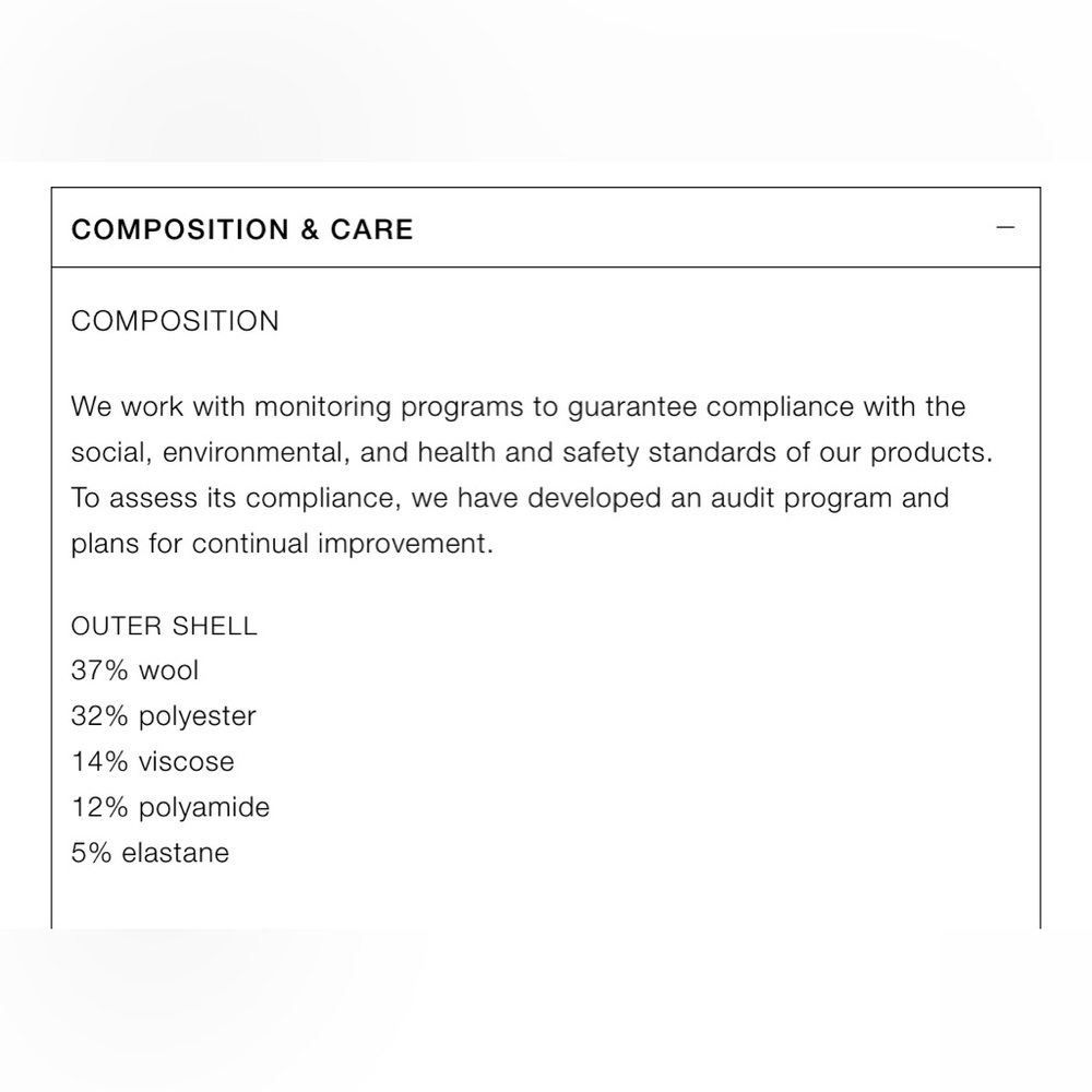 ✨SALE ✨ ZARA SLIT WOOL BLEND SKIRT ZW COLLECTION
✨SALE ✨ - Picture 14 of 14